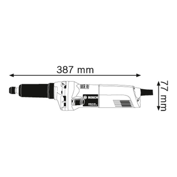 Пряма шліфмашина Bosch GGS 8 CE Professional