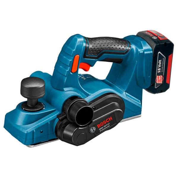 Рубанок аккумуляторный Bosch GHO 18 V-LI Professional Solo, каркас, в L-BOXX 238