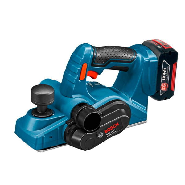 Аккумуляторный рубанок Bosch GHO 18 V-LI Professional, 2x4.0 Ah, з/у, в L-BOXX 238