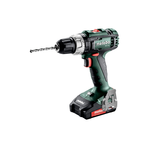 Аккумуляторный ударный шуруповерт Metabo SB 18 L, 2x2.0Ah, з/у SC 30, в metaBOX 145