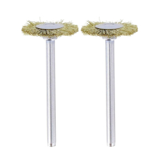 Щітка м'яка з латуні Dremel 19 мм (535) 2 шт