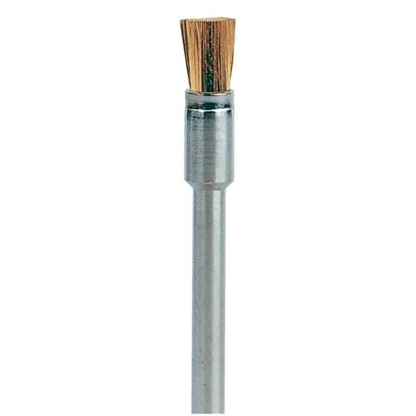 Щетка мягкая из латуни Dremel 3,2 мм (537)
