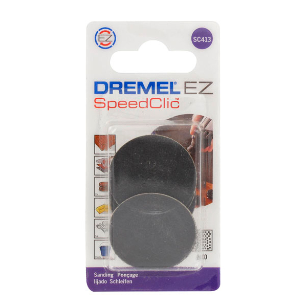 Шлифдиски Dremel EZ SPEEDCLIC зерно 240 (SC413)