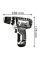 Акумуляторний шуруповерт Bosch GSR 12V-15 Professional, 2x2.0Ah, з/п, кейс