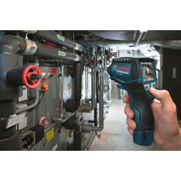 Термодетектор Bosch GIS 1000 C Professional, 1x2.0 Ah, GAL 12V-40, кейс L-Boxx