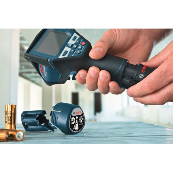 Термодетектор Bosch GIS 1000 C Professional, 1x2.0 Ah, GAL 12V-40, кейс L-Boxx
