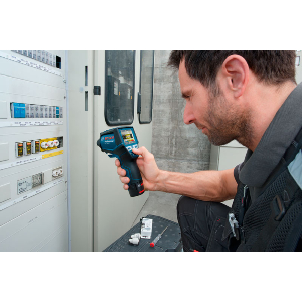 Термодетектор Bosch GIS 1000 C Professional, 1x2.0 Ah, GAL 12V-40, кейс L-Boxx