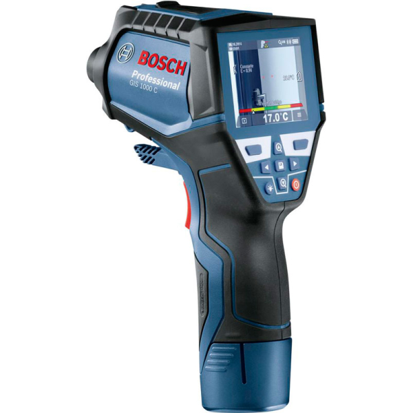 Термодетектор Bosch GIS 1000 C Professional, 1x2.0 Ah, GAL 12V-40, кейс L-Boxx