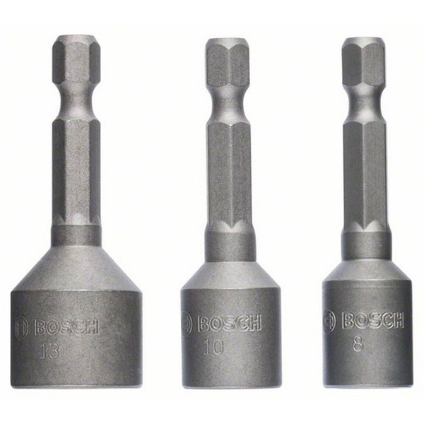Набір торцевих головок Bosch, 3 шт