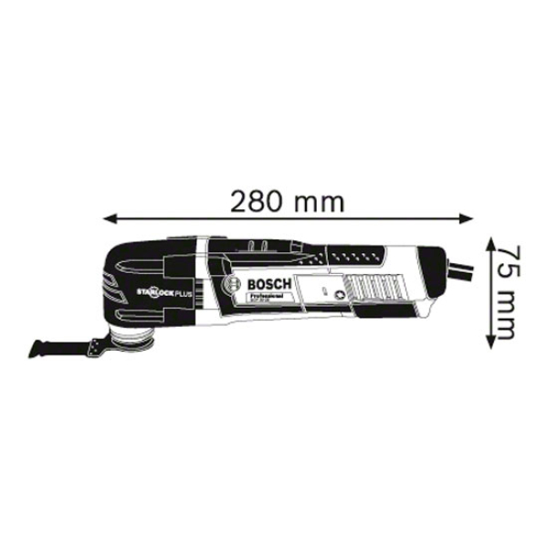 Универсальный резак Bosch GOP 30-28 Professional