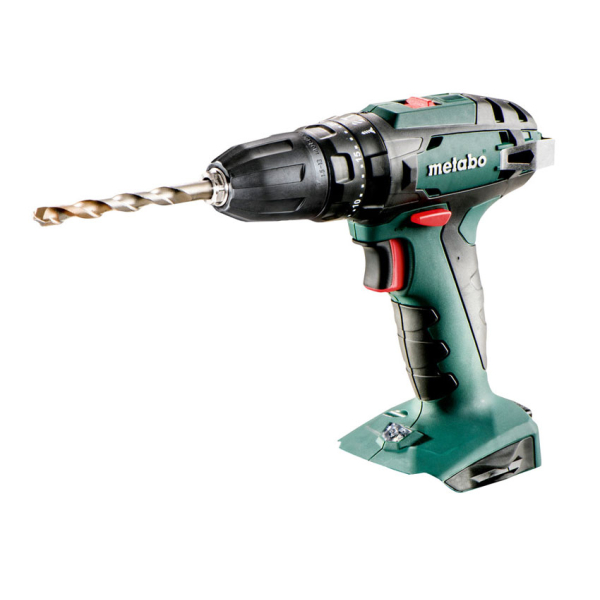 Аккумуляторный ударный шуруповерт Metabo SB 18 LT, каркас, в кейсе MetaBox