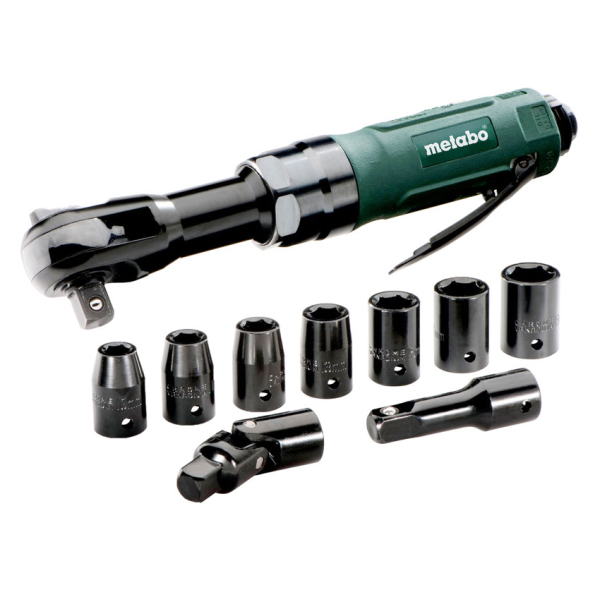 Пневматичний гайкокрут з тріскачкою Metabo DRS 68 Set